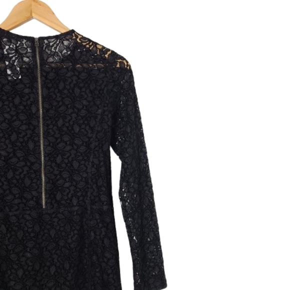 Aritzia Talula Barnum Black Lace Mini Dress Women's Size 6 - Picture 9 of 14